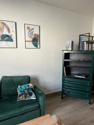 Coin salon dans l'établissement L'escapade verte