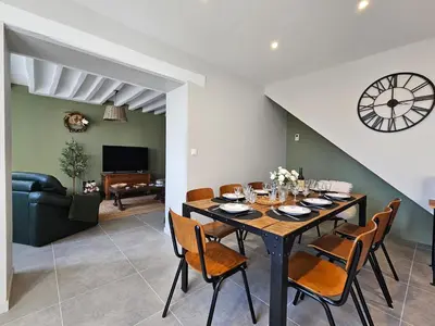 Coin salon dans l'établissement La Maison du Vigneron