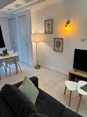 Coin salon dans l'établissement L'Escapade Amboisienne