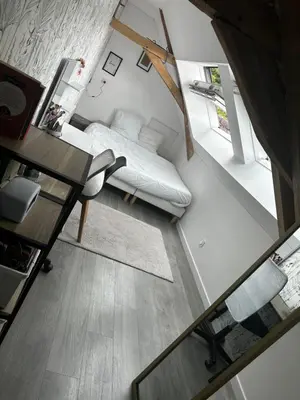 Coin salon dans l'établissement Maison Georget