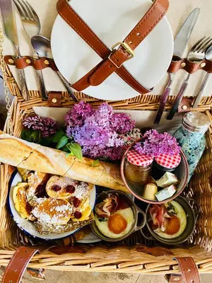 Nourriture dans le B&B/chambre d'hôtes ou à proximité