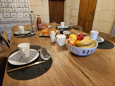 Nourriture dans le B&B/chambre d'hôtes ou à proximité