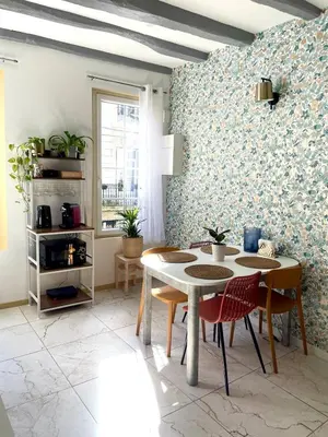 Coin salon dans l'établissement Douceur Tourangelle - Entre Loire et centre ville