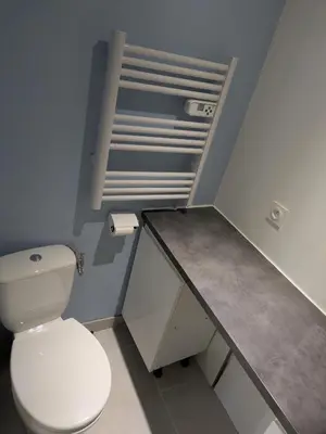 Salle de bains dans l'établissement Studio cosy
