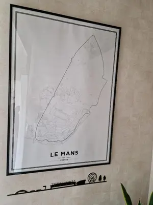 Plan de l'établissement chambres évènements circuit LE MANS