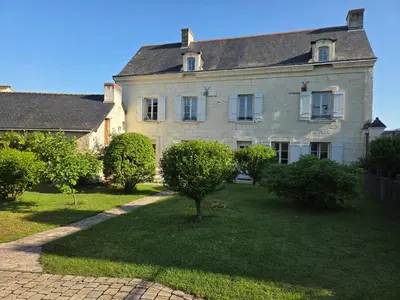 Jardin de l'établissement Au pied du Lavoir Chambre Odile
