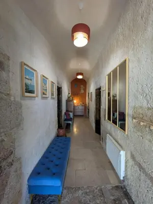 Plan de l'établissement Le Donjon Beauvoir - appartement insolite au centre de Blois