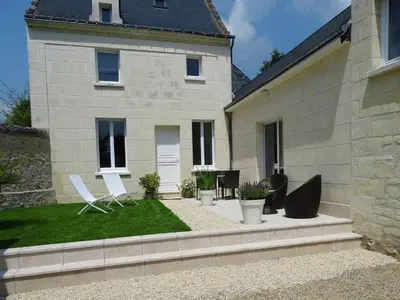 Jardin de l'établissement Retreat in Beaumont-en-Véron