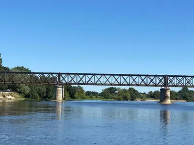 Vue sur la rivière ou le fleuve situé(e) à proximité de la maison de vacances