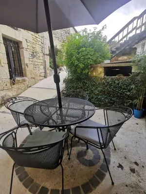 Terrasse ou espace extérieur de l'établissement Maison Troglodyte