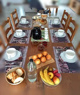 Nourriture dans le B&B/chambre d'hôtes ou à proximité