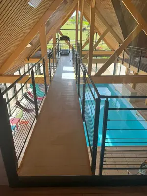 Piscine de l'établissement La Fontaine - Détente - Piscine Jacuzzi - 12p ou située à proximité