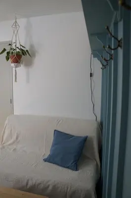 Un ou plusieurs lits dans un hébergement de l'établissement Chambre du Grand Moulin