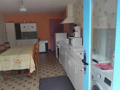 Cuisine ou kitchenette dans l'établissement Bienvenue au gite papillon