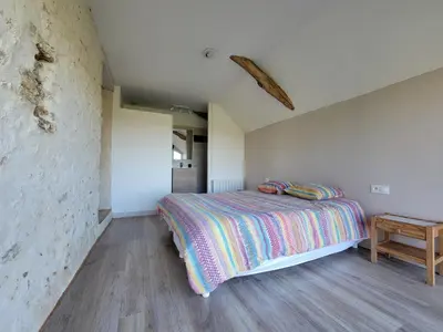 Un ou plusieurs lits dans un hébergement de l'établissement Maison à louer