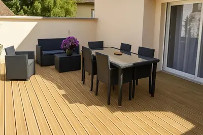Coin salon dans l'établissement Maison des Hirondelles