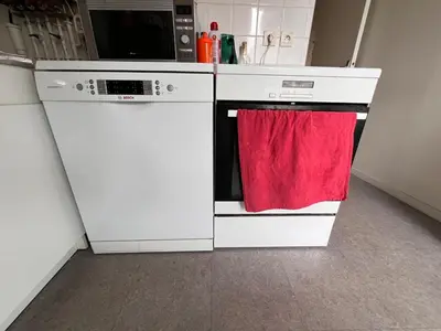 Cuisine ou kitchenette dans l'établissement Appartement entier avec 2 terrasses