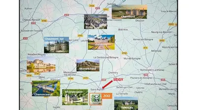 Plan de l'établissement Gîte Bambou, Beauval Zoo