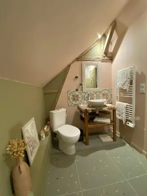 Salle de bains dans l'établissement BENE A CASA Chambres d'hôtes