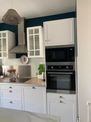 Cuisine ou kitchenette dans l'établissement Appartement de Laura