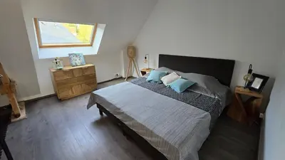 Un ou plusieurs lits dans un hébergement de l'établissement Villa Bastilaure