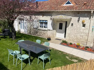 Jardin de l'établissement Gîte des Amis