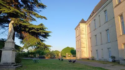 Jardin de l'établissement Palais abbatial de Bourgueil