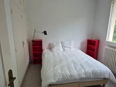 Un ou plusieurs lits dans un hébergement de l'établissement L'Opale - Chez L'habitant