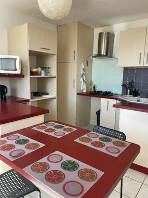Cuisine ou kitchenette dans l'établissement Amboise centre ville