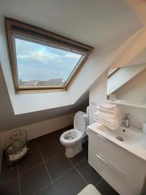 Salle de bains dans l'établissement Appartement proche de l'entrée des 24h