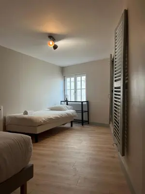 Un ou plusieurs lits dans un hébergement de l'établissement La Maison Tanneur, centre ville historique à 5mn de Beauval