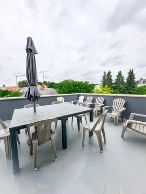 Balcon ou terrasse dans l'établissement MikeS Amboise