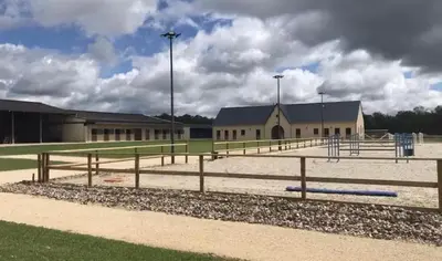 Bâtiment de la tente de luxe
