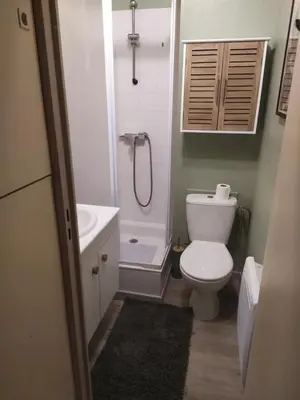 Salle de bains dans l'établissement T1 Chaleureux TOURS 2 couchages