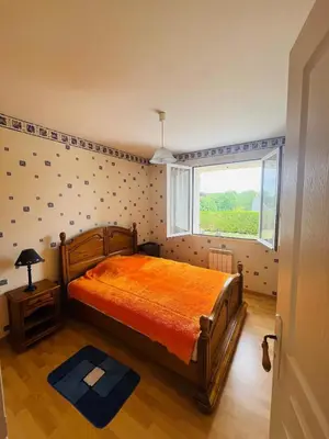 Un ou plusieurs lits dans un hébergement de l'établissement Maison située aux confins de la Vallée du Loir
