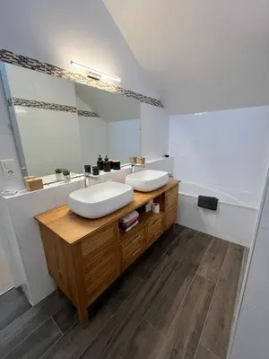 Plan de l'établissement 9min circuit du Mans 2 chambres piscine