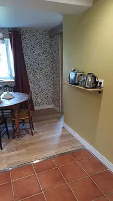 Plateau bouilloire dans l'établissement O'Pix Cottage