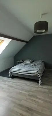 Un ou plusieurs lits dans un hébergement de l'établissement Chambre circuit des 24 heures