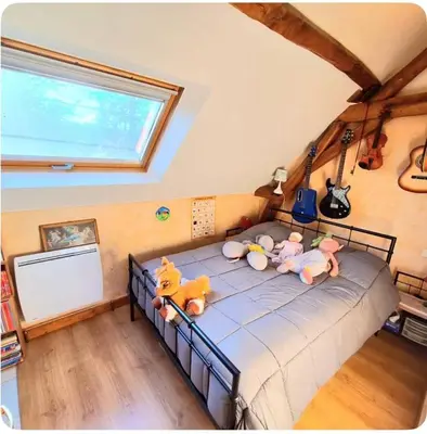 Un ou plusieurs lits dans un hébergement de l'établissement maison dans la Prairie