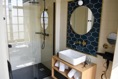 Salle de bains dans l'établissement DOMITYS - Les Trèfles
