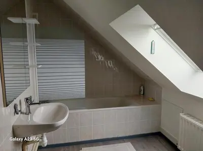 Salle de bains dans l'établissement chambre Lydie 2