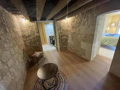 Plan de l'établissement Gîte de Charme à Avoine avec Spa Privé et Jardin - FR-1-381-621