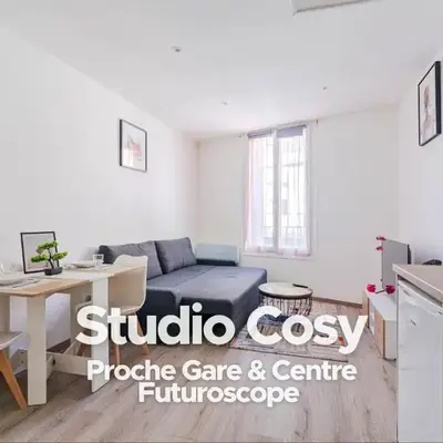Cozy Studio - Near Train Station & Center - Futuroscope 4
