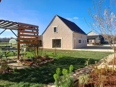 Jardin de l'établissement La gite des 1000 plantes