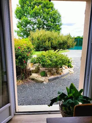 Jardin de l'établissement Maison circuit 24 heures du Mans