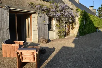 Jardin de l'établissement Zélie Gîte