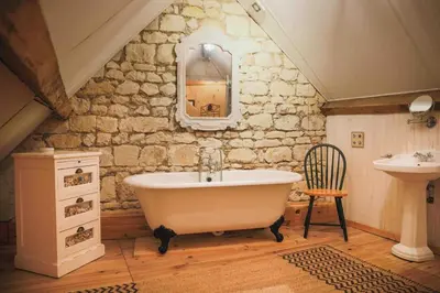 Salle de bains dans l'établissement A great place to explore the Val de Loire