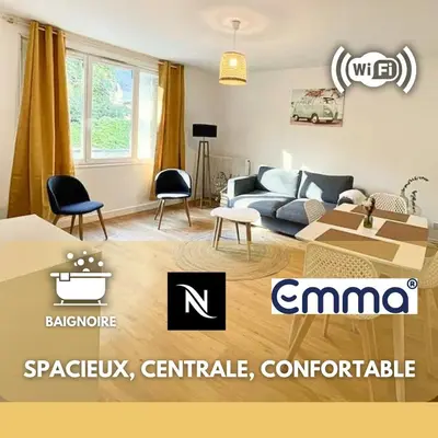 Plan de l'établissement L'agréable du Logis - proche centre ville