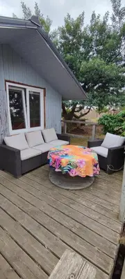 Jardin de l'établissement Charmant Chalet -La Lande - 4 pers-24h du Mans