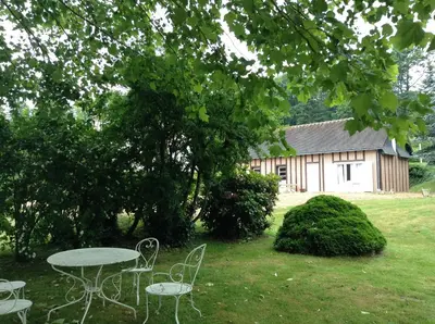 Jardin de l'établissement La Maison d'Ambre
